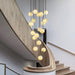 Alabaster Balls Cluster Chandelier - Simprolos