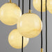 Alabaster Balls Cluster Chandelier - Simprolos