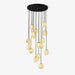 Alabaster Balls Cluster Chandelier - Simprolos
