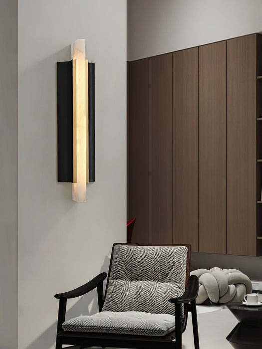 Alabaster Blade Wall Sconce - Simprolos
