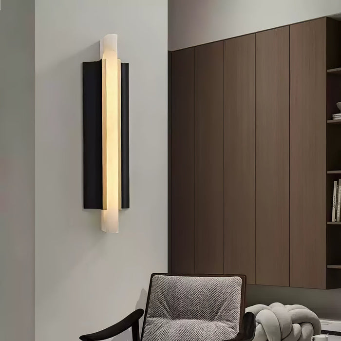 Alabaster Blade Wall Sconce - Simprolos