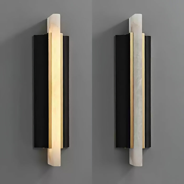 Alabaster Blade Wall Sconce - Simprolos