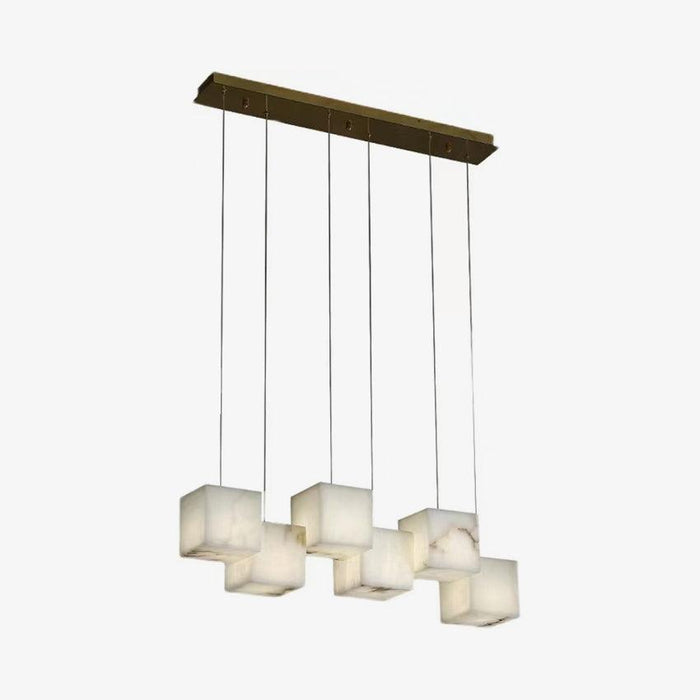 Alabaster Box Chandelier - Simprolos