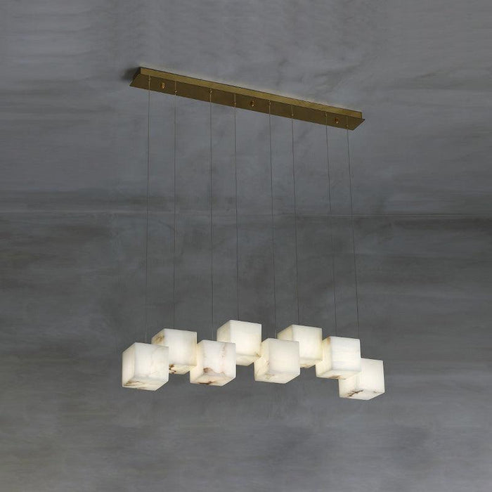 Alabaster Box Chandelier - Simprolos