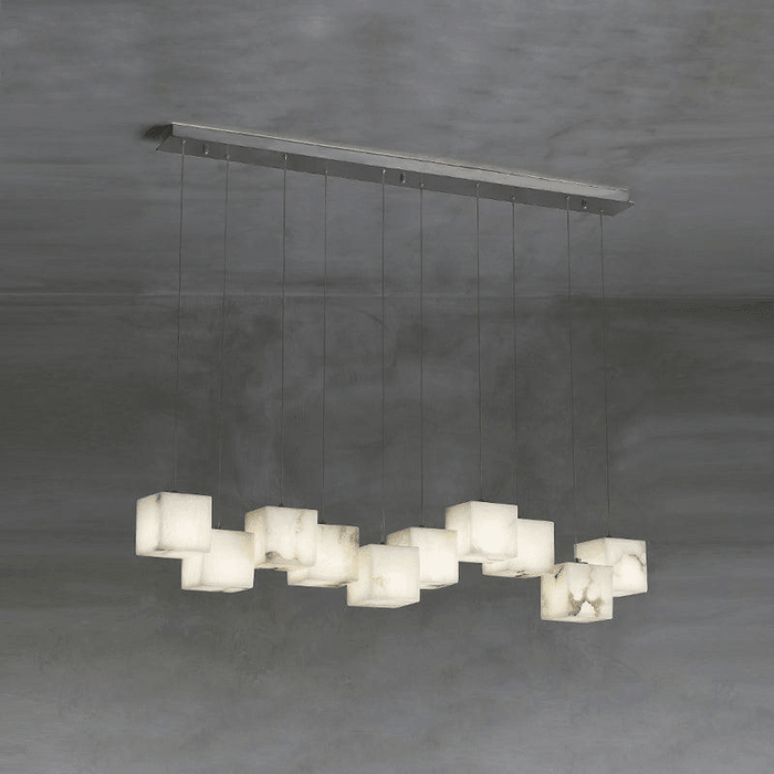 Alabaster Box Chandelier - Simprolos