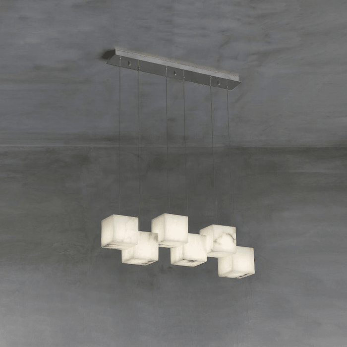 Alabaster Box Chandelier - Simprolos