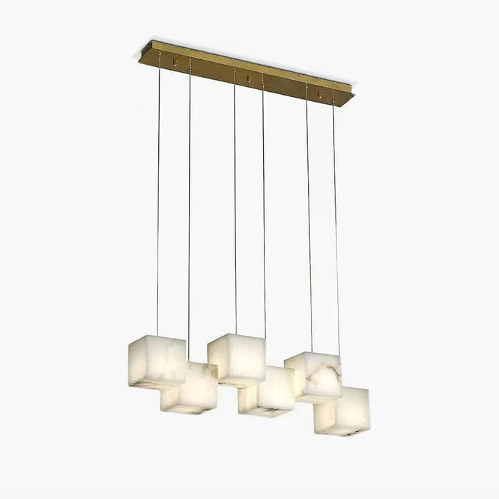 Alabaster Box Chandelier - Simprolos