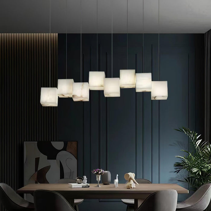 Alabaster Box Chandelier - Simprolos