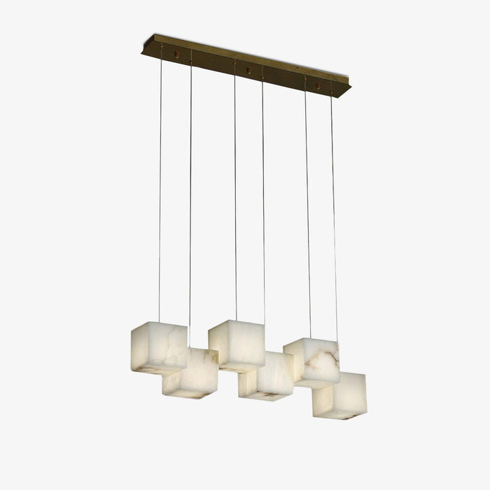 Alabaster Box Pendant Light - Simprolos