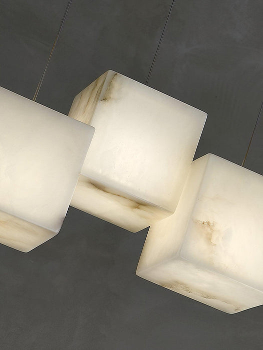 Alabaster Box Pendant Light - Simprolos