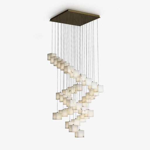 Alabaster Box Pendant Light - Simprolos