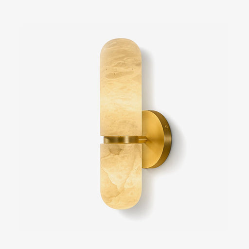Alabaster Capsule Wall Sconce - Simprolos