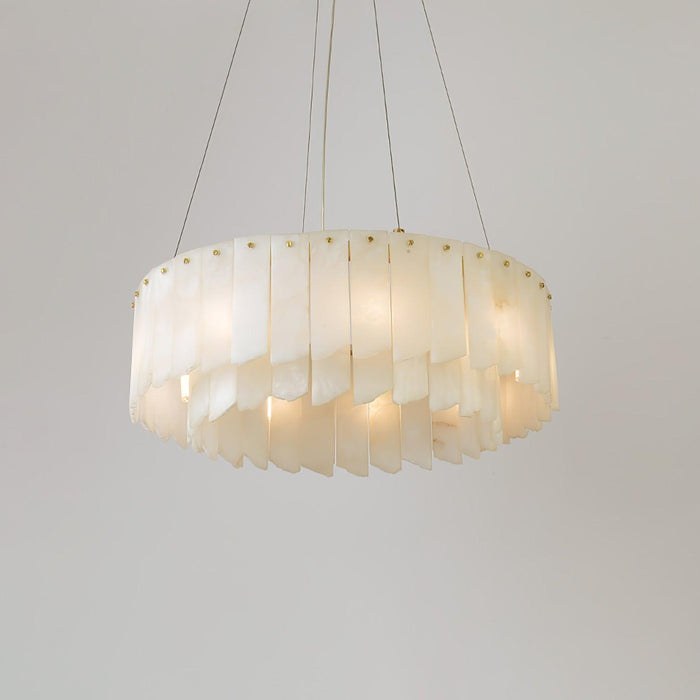 Alabaster Cascade Tiered Chandelier - Simprolos