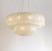 Alabaster Cascade Tiered Chandelier - Simprolos