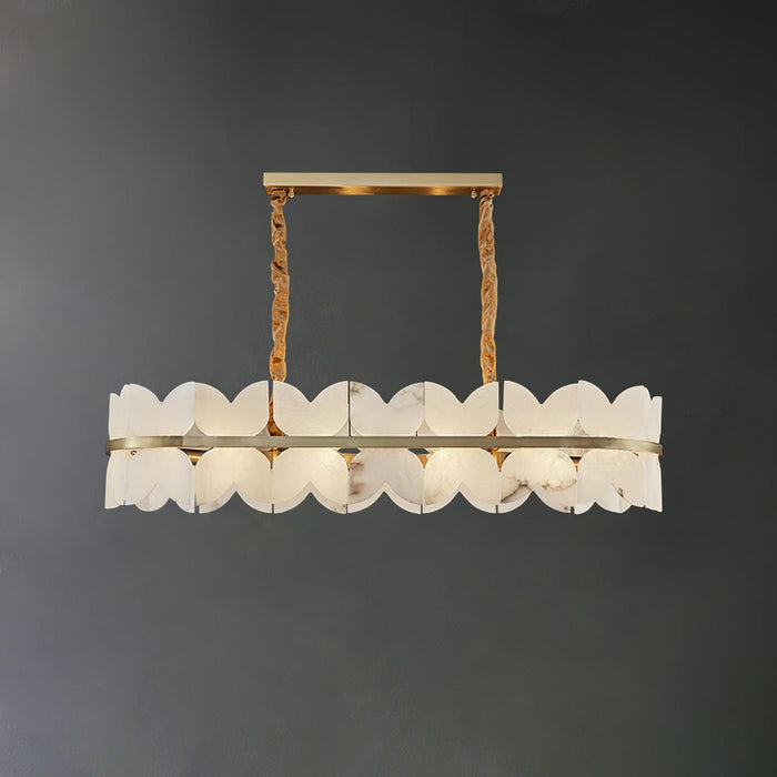 Alabaster Cloudscape Chandelier - Simprolos