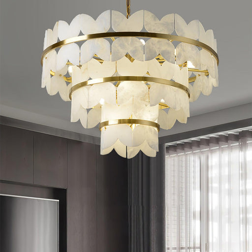 Alabaster Cloudscape Chandelier - Simprolos