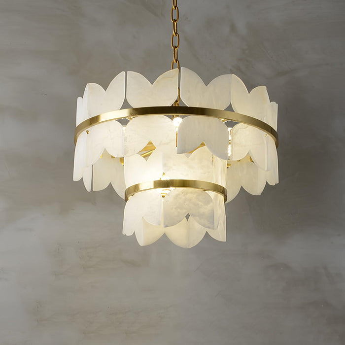 Alabaster Cloudscape Chandelier - Simprolos