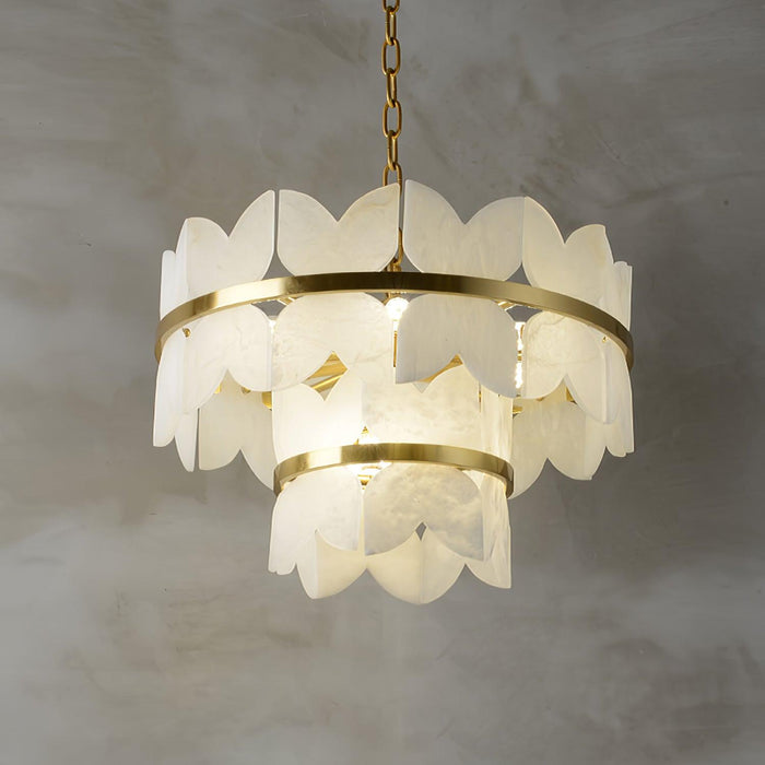 Alabaster Cloudscape Chandelier - Simprolos