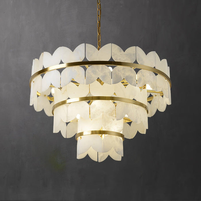 Alabaster Cloudscape Chandelier - Simprolos