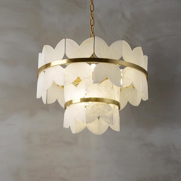 Alabaster Cloudscape Chandelier - Simprolos