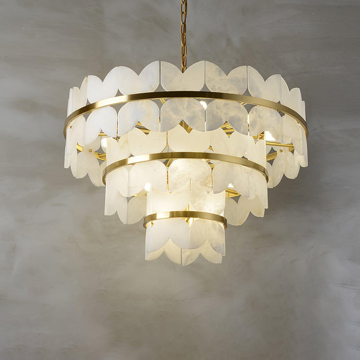 Alabaster Cloudscape Chandelier - Simprolos