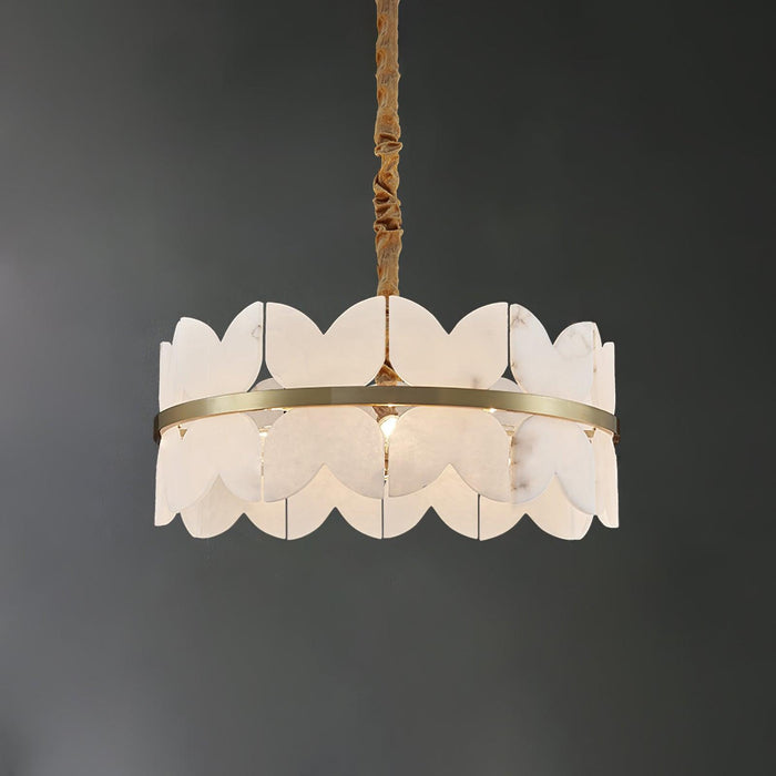 Alabaster Cloudscape Chandelier - Simprolos