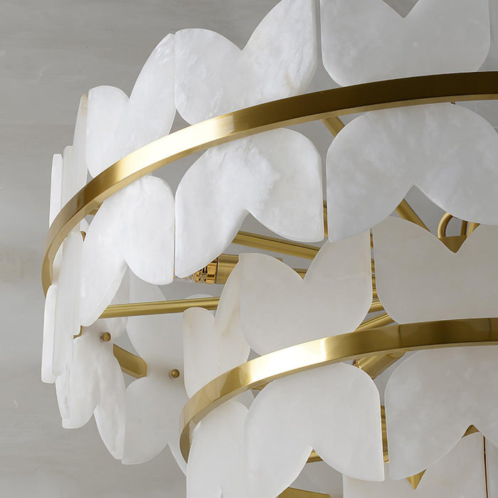 Alabaster Cloudscape Chandelier - Simprolos
