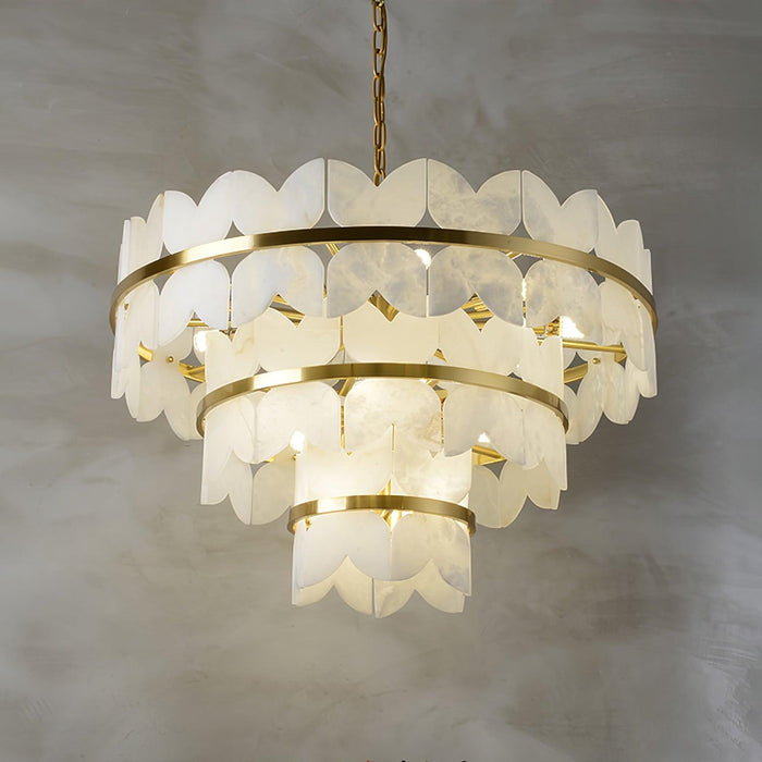 Alabaster Cloudscape Chandelier - Simprolos
