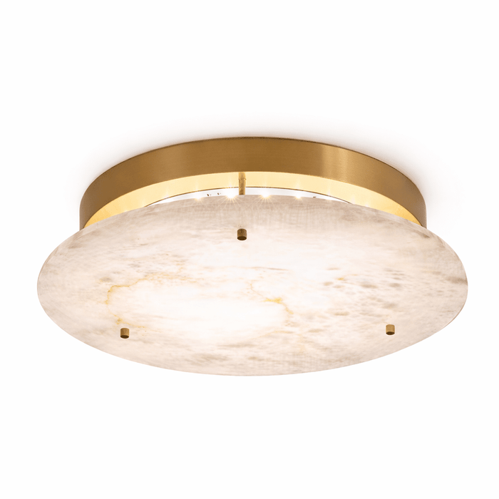 Alabaster Disc Ceiling Lamp - Simprolos