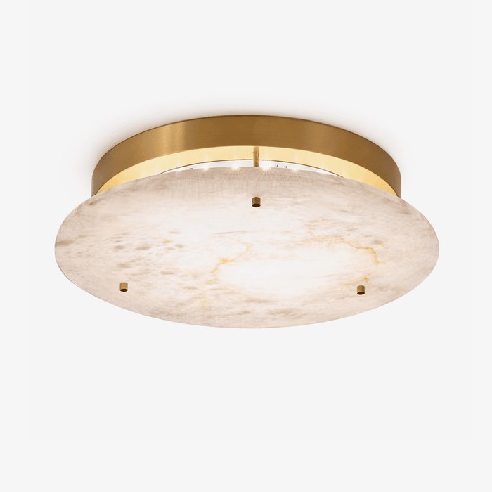 Alabaster Disc Ceiling Lamp - Simprolos
