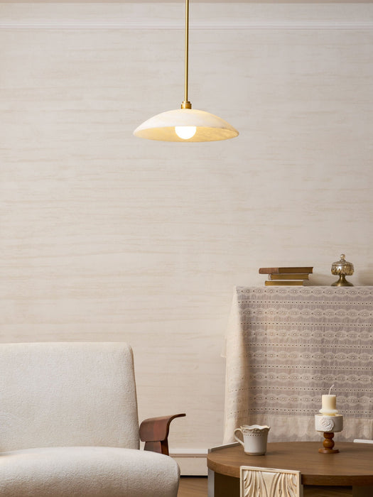 Alabaster Dome Pendant Lamp - Simprolos