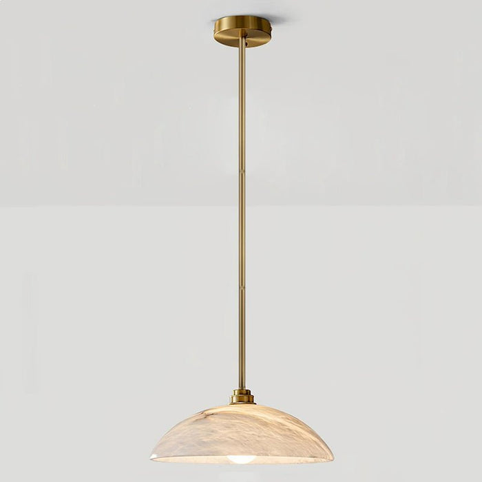 Alabaster Dome Pendant Lamp - Simprolos