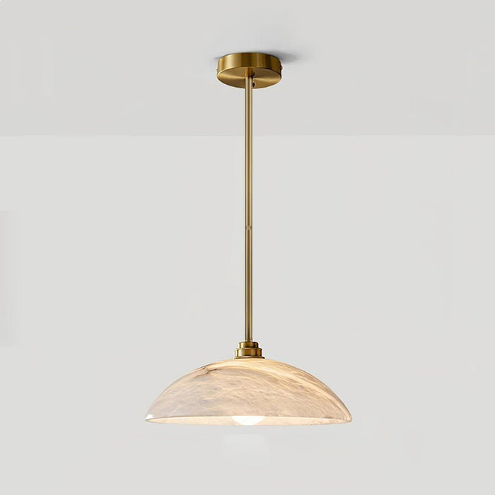Alabaster Dome Pendant Lamp - Simprolos
