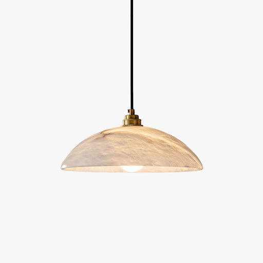 Alabaster Dome Pendant Lamp - Simprolos