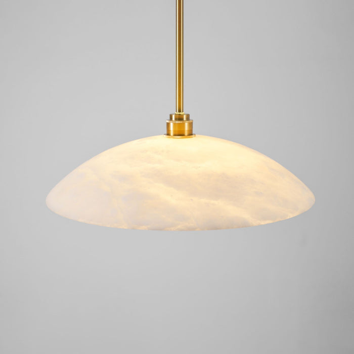 Alabaster Dome Pendant Lamp - Simprolos