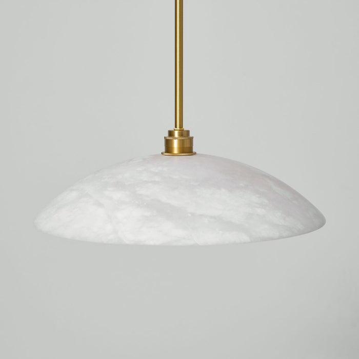 Alabaster Dome Pendant Lamp - Simprolos