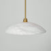 Alabaster Dome Pendant Lamp - Simprolos
