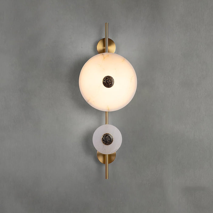 Alabaster Eclipse Wall Light - Simprolos