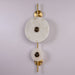 Alabaster Eclipse Wall Light - Simprolos