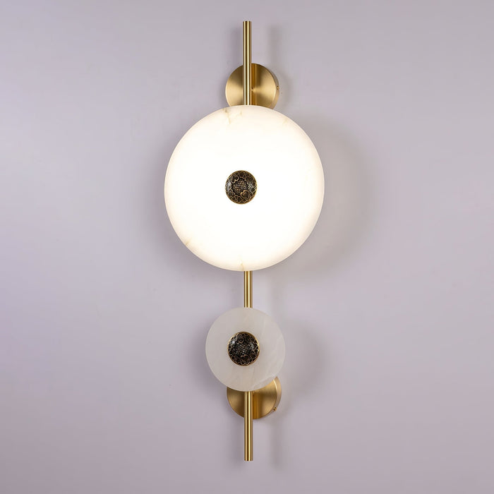Alabaster Eclipse Wall Light - Simprolos