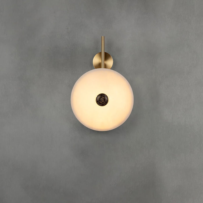 Alabaster Eclipse Wall Light - Simprolos