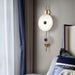 Alabaster Eclipse Wall Light - Simprolos