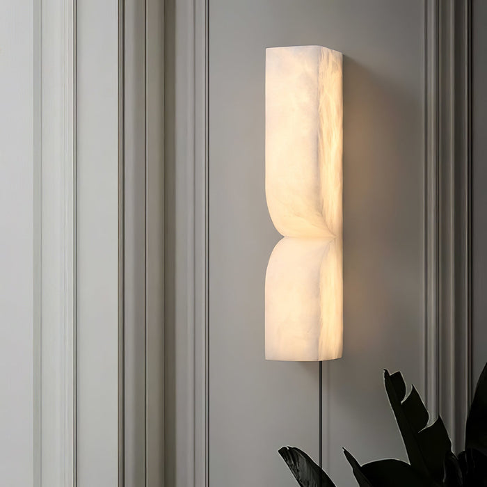 Alabaster Essence Plug - in Wall Sconce - Simprolos