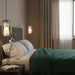Alabaster Glass Cylinder Pendant Light - Simprolos