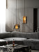 Alabaster Glass Cylinder Pendant Light - Simprolos