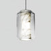 Alabaster Glass Cylinder Pendant Light - Simprolos