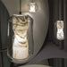 Alabaster Glass Cylinder Pendant Light - Simprolos
