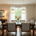 Alabaster Glass Cylinder Pendant Light - Simprolos