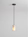 Alabaster Glass Cylinder Pendant Light - Simprolos
