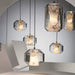 Alabaster Glass Cylinder Pendant Light - Simprolos